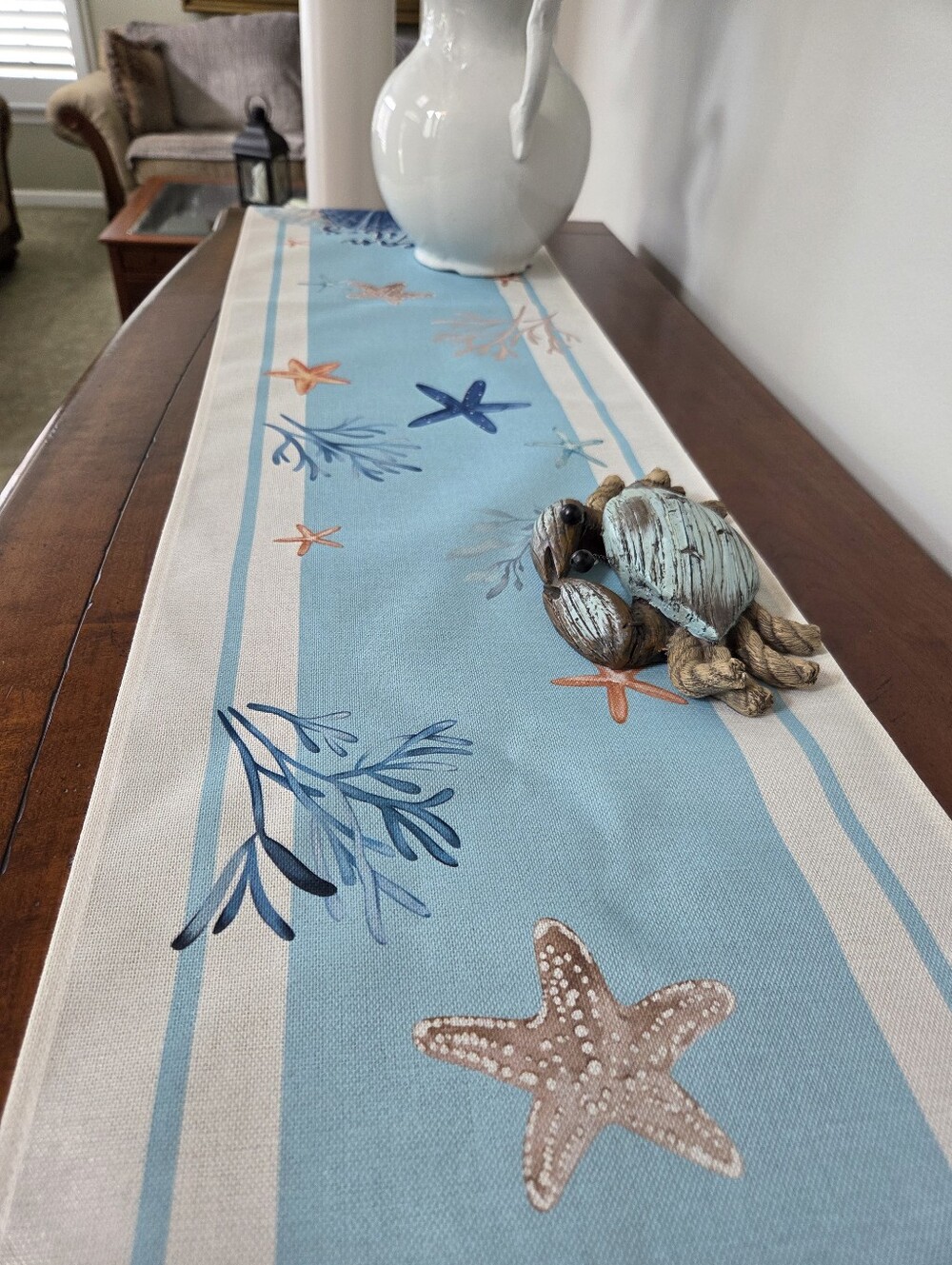 OCEAN VIBES TABLE RUNNER - Picture 2 of 7